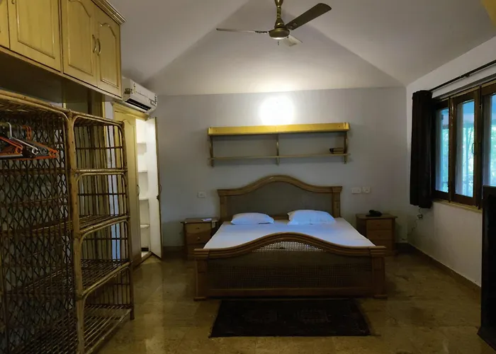Luxury hotel only: Papa Jolly Eco Resort-Near Morjim Beach
