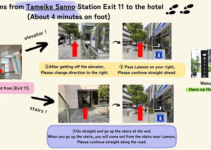 Cheap hotel: Henn Na Hotel Tokyo Akasaka