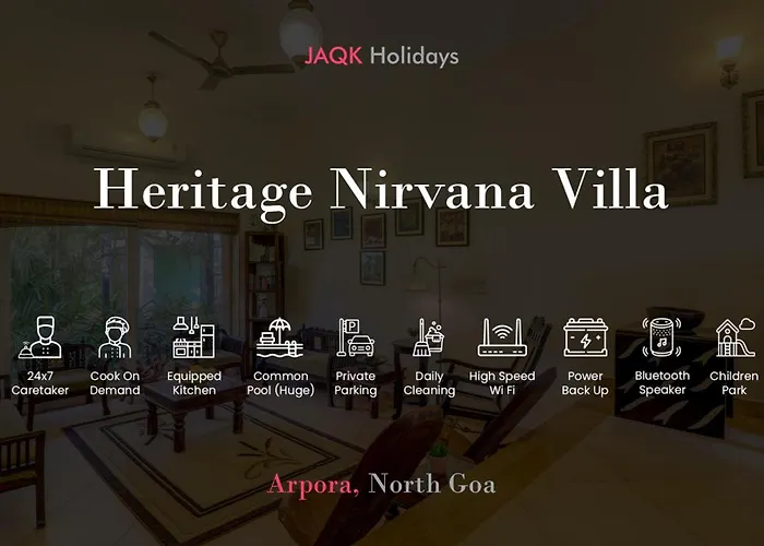 Heritage Nirvana Villa - 4Bhk, Goa
