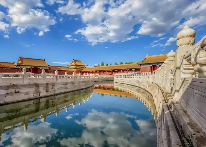 Hotel de 4 estrellas: Happy Dragon Saga Hotel With Terrace Beijing Forbidden City Wang Fu Jing Street