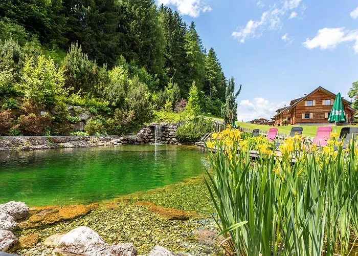 Villa mit Pool: Hüttendorf Schladming