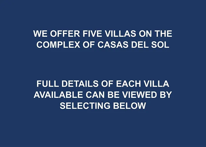  Casas Del Sol Lanzarote