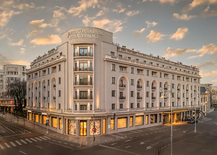 Luxury hotel only: Intercontinental Athenee Palace Bucharest By Ihg