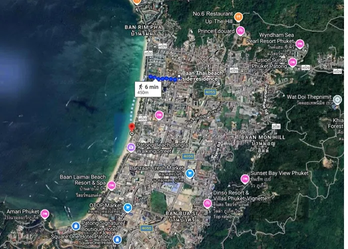 Albergo centrale: Baan Thai Beach Side Residence, Patong Beach