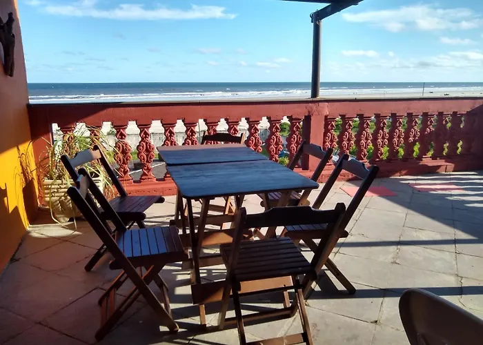 Pé na areia
