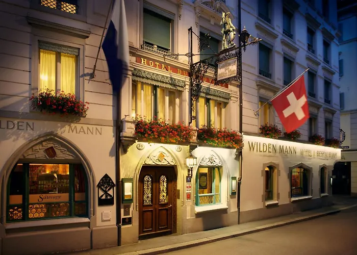 Сity center hotels Romantik Wilden Mann Luzern
