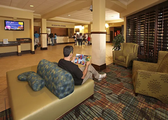 Hotel com vista: Rosen Inn At Pointe Orlando