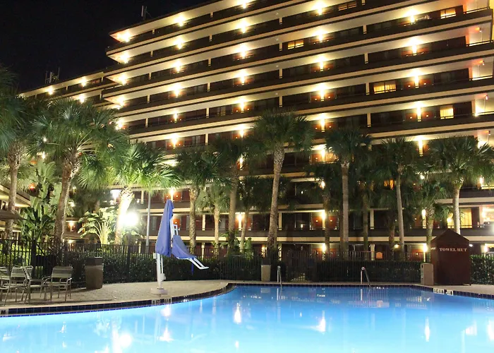 Hotel com vista: Rosen Inn At Pointe Orlando