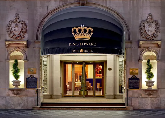 Hotel 5 estrelas: The Omni King Edward Hotel