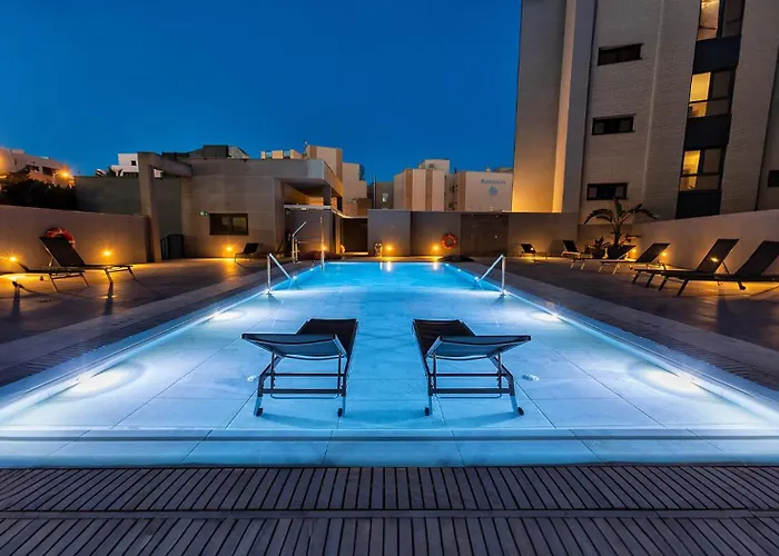 Centraal gelegen hotel: Vertice Indalo Almeria