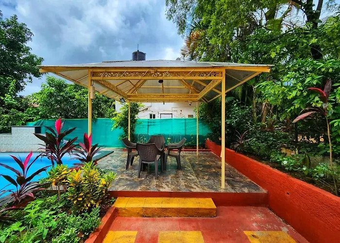 Villa: Aashiyana Villa - The Dream Stays Ll Pvt Big Pool Ll 3 Ac Rooms Ll Gazebo Ll Wi-Fi
