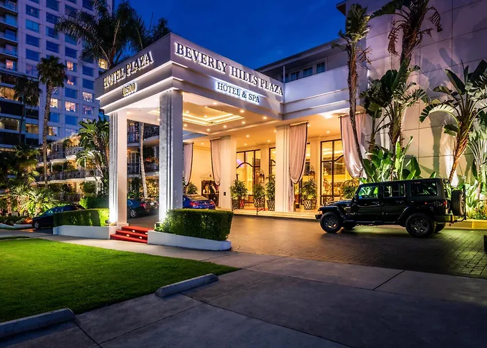 Hotel com jacuzzi: Beverly Hills Plaza Hotel & Spa