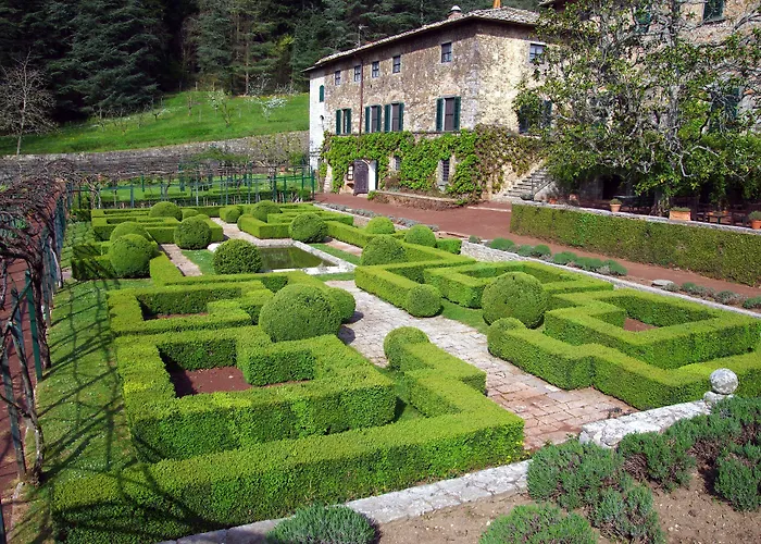 La villa: Badia a Coltibuono