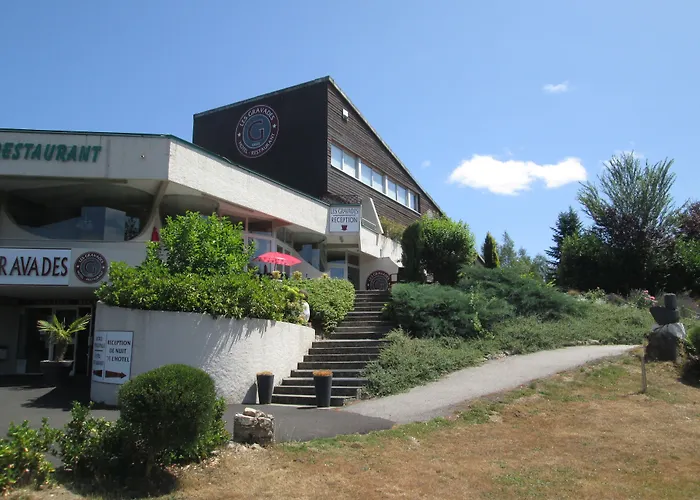 Hôtel de plage: Logis Hotel Les Gravades Ussel