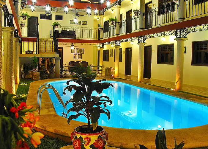 Hotel Jacuzzi: La Aurora Hotel Colonial