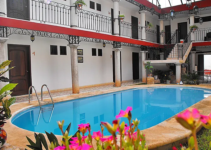 Hotel Jacuzzi: La Aurora Hotel Colonial