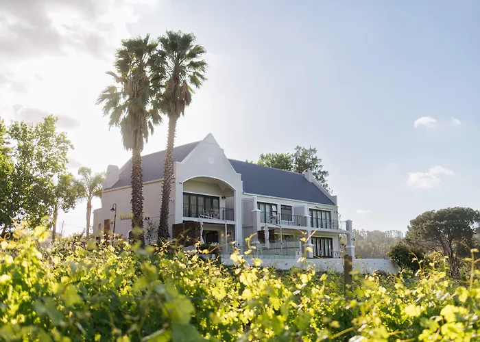 Villa mit Pool: Banhoek Lodge