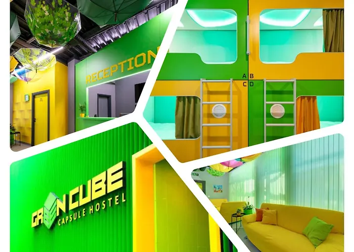  Green Cube Capsule