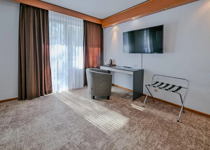 Hotel met uitzicht: Hotel Mondial Comfort - Frankfurt City Centre