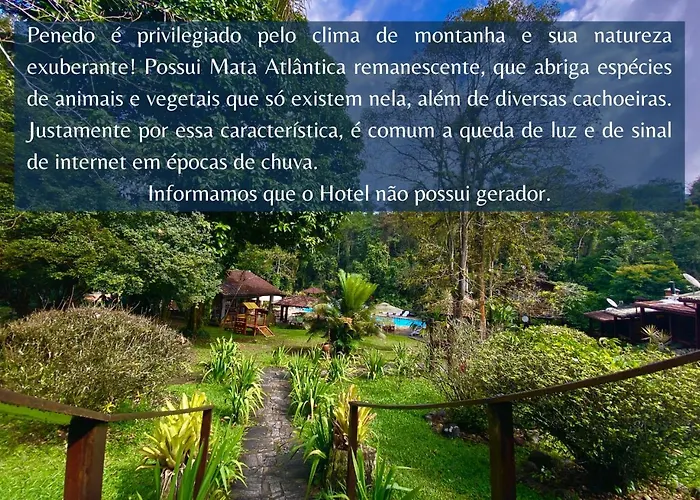 Hotel com pingue-pongue: Hotel da Cachoeira