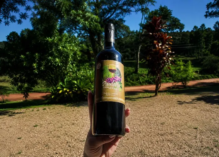 Casa Da Vovo Na Pousada Sitio Pauletto - Com Cozinha, Churrasqueira E Decoracao