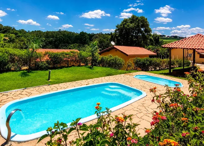 Casa Da Vovo Na Pousada Sitio Pauletto - Com Cozinha, Churrasqueira E Decoracao