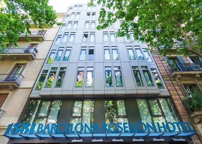 4 Sterne Hotels 1881 Barcelona Rosellon