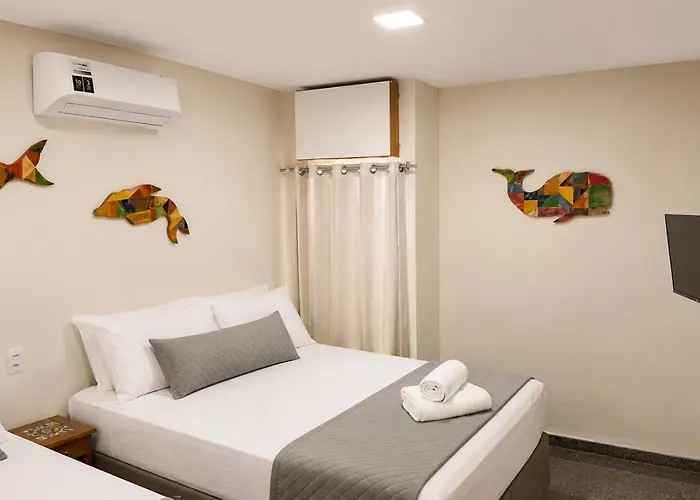  SEGUNDA CASA - Seu cantinho em Guarapari, 1 minuto a pé da Praia do Morro! Suítes confortáveis e modernas - Para casal ou para grupos de até 4 pessoas