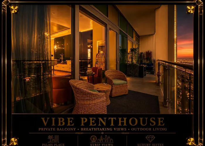 Luxury 4000 Sqft Penthouse At Palms Place 56 Floor