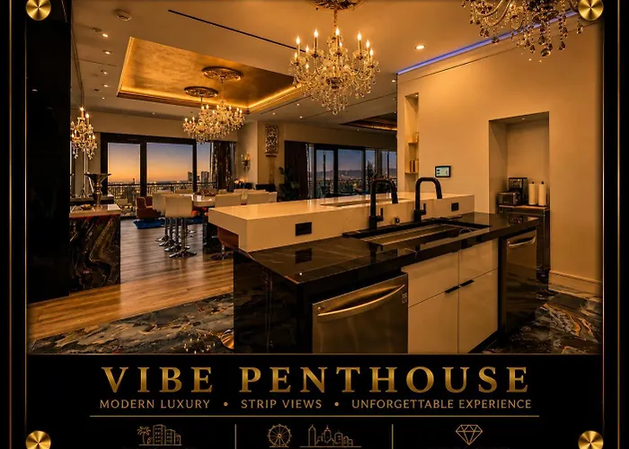 Luxury 4000 Sqft Penthouse At Palms Place 56 Floor
