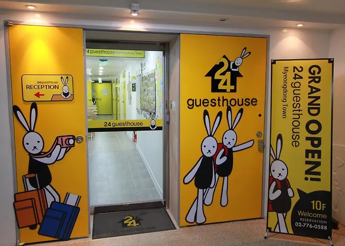 Guests house 24 Guesthouse Myeongdong Town