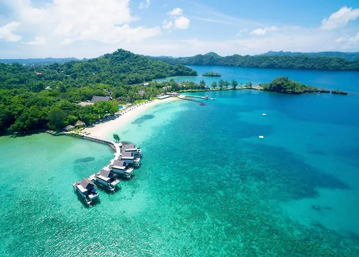 In Luxury hotels Palau Pacific & The Pristine Villas And Bungalows